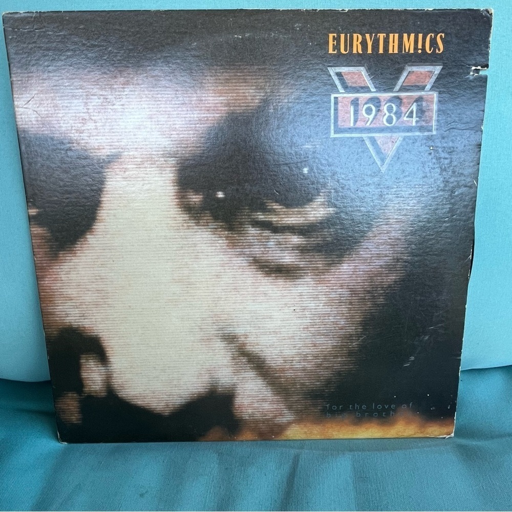 1984 Vinyl Record - Black Cover
